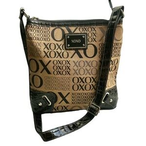XOXO Monogrammed Crossbody Bag